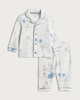 image 1 of F&F Baby Pure Cotton Animal Print Pyjama Set in White