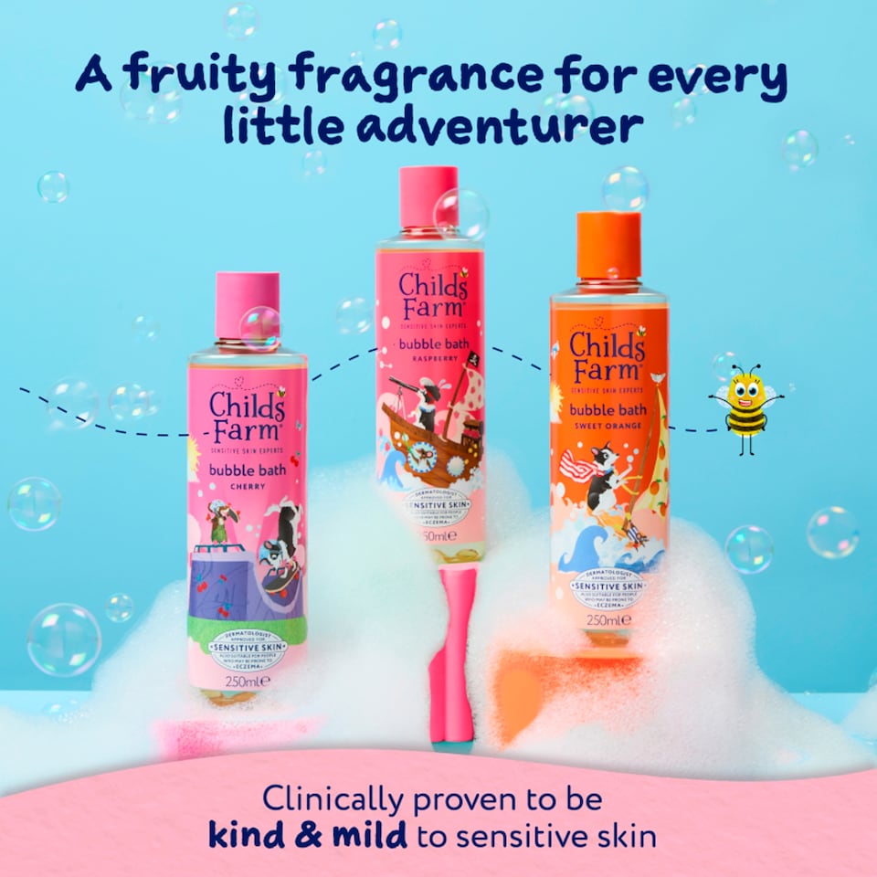 image 1 of Childs Farm Bubble Bath - Raspberry 250ml