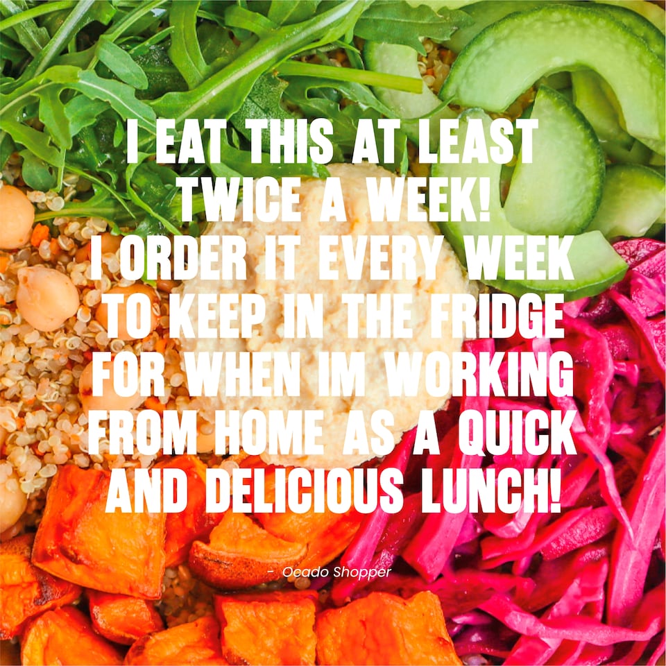 image 1 of Pollen & Grace Mezze Houmous + Rainbow Veg Grain Bowl 275g