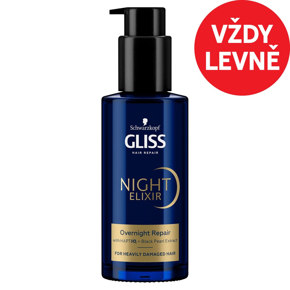 image 1 of Gliss Night Elixir for Heavily Damaged Hair 100ml