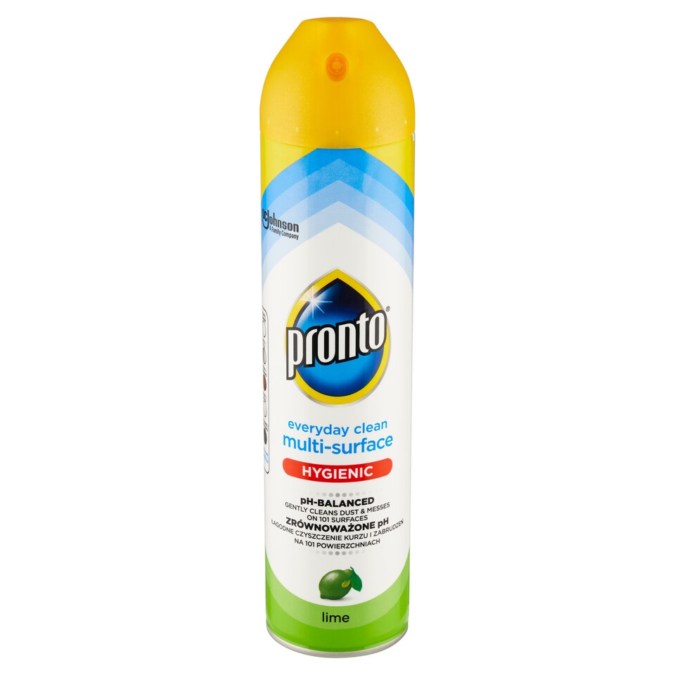 obrázok 1 z Pronto Everyday Clean Multi-Surface aerosól proti prachu limetka 250 ml