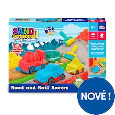 Addo Sand Sational Road and Rail Racers Playset