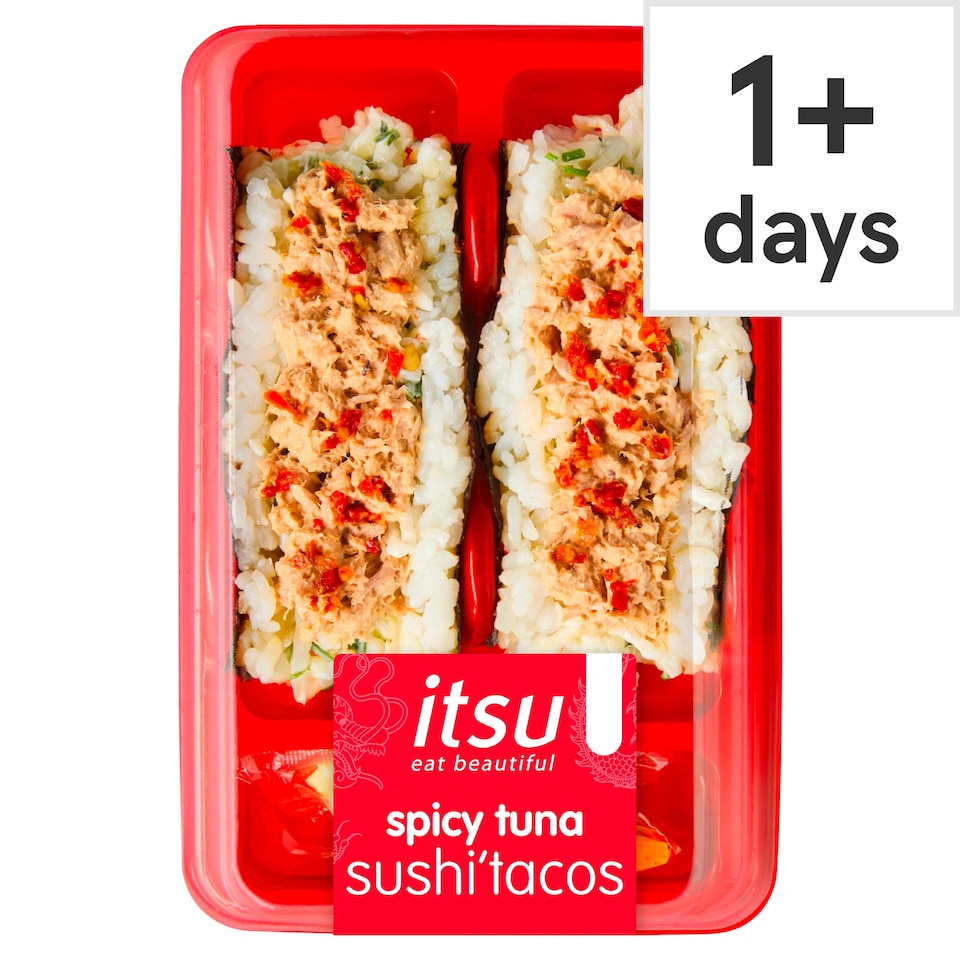 itsu spicy tuna sushi taco 213g