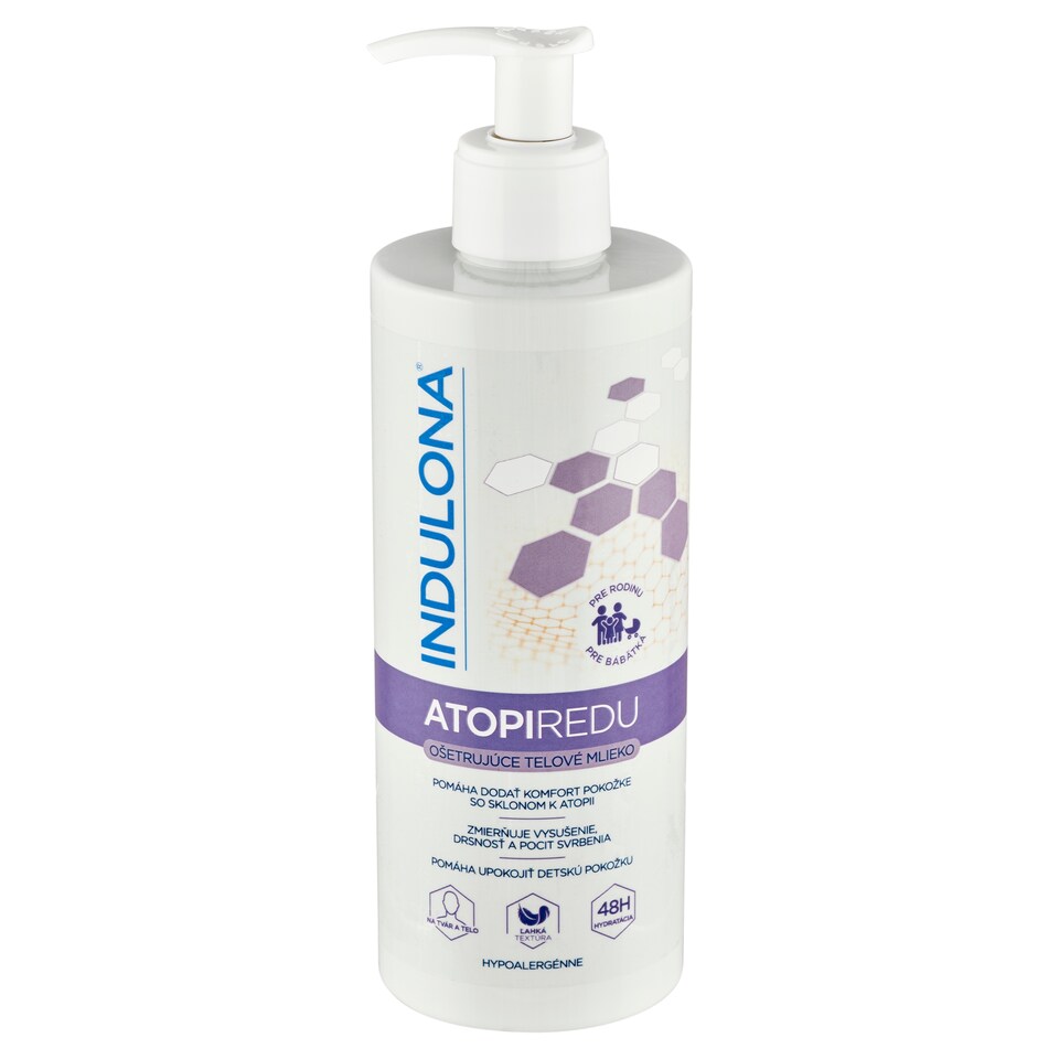 Obrázek 1 pro produkt Indulona Atopiredu pečující tělové mléko 400ml