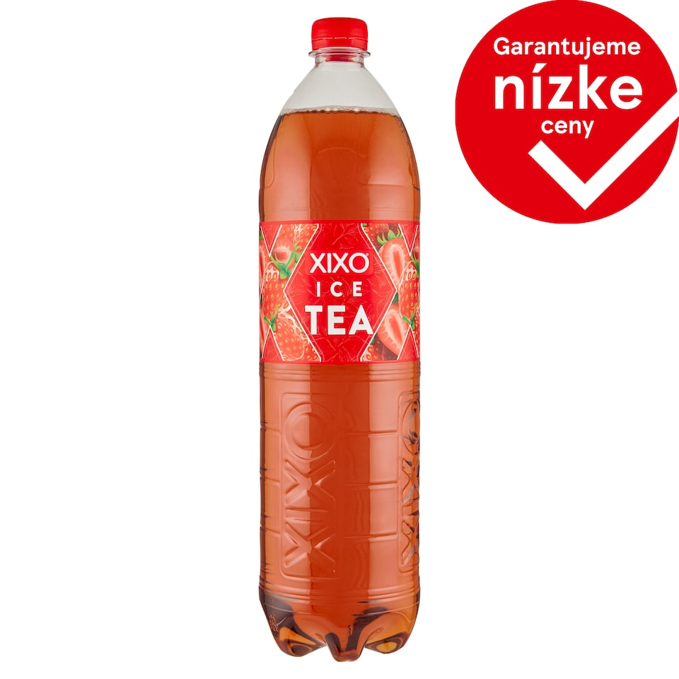 obrázok 1 z Xixo Ice Tea nesýtený nápoj s jablkovou šťavou s jahodovou príchuťou 1,5 l