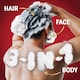 Old Spice Rockstar Férfi 3 az 1-ben Sampon és Tusfürdő, 400 ml  2. kép