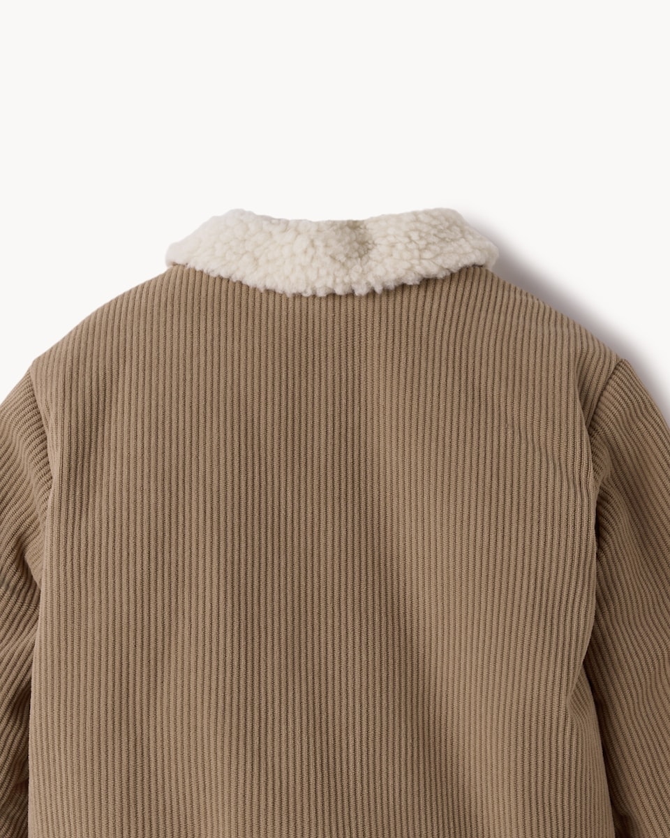 image 1 of F&F Baby Corduroy Jacket in Brown