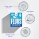 image 4 of Fluus Flushable Pads Medium 10s