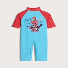 Marvel Spider-Man Sunsafe Swimsuit in Blue