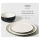 Tesco Home Aura fekete étkészlet 12 db-os  1. kép