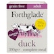 image 1 of Forthglade Grain Free Duck Dog Food Tray 395G