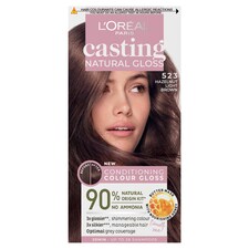 L'Oreal Paris Casting Natural Gloss 523 Hazelnut Light Brown Semi-Permanent Hair Dye