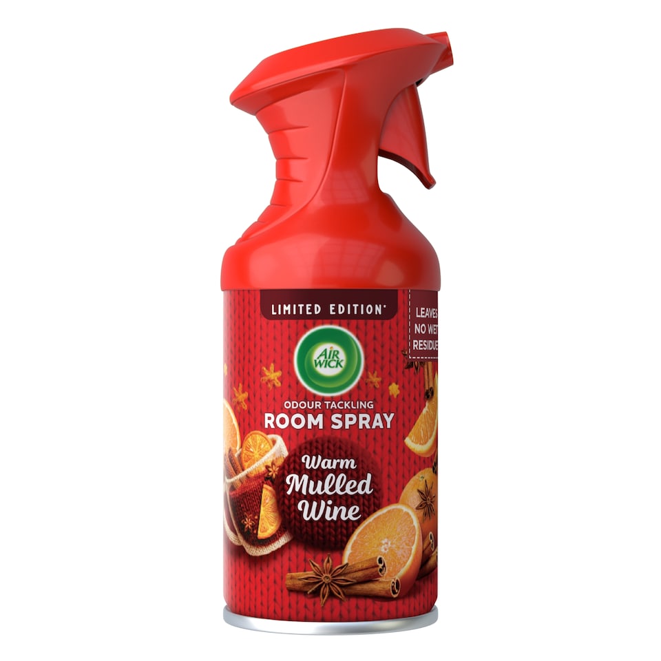 Air Wick Limited Edition Room Spay Warm Mulled Wine 250ml
