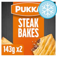 Pukka 2 Steak Bakes 286g
