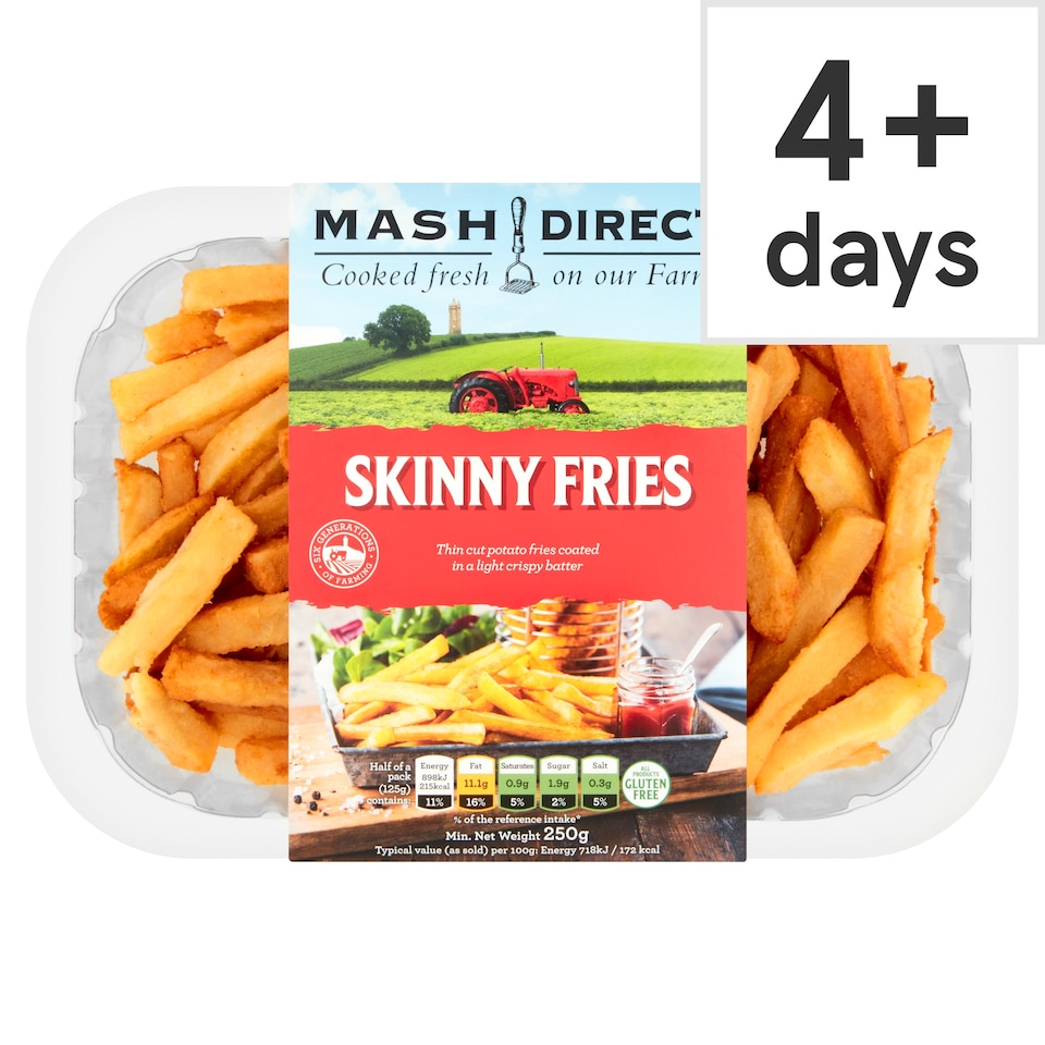Mash Direct Skinny Fries 250G