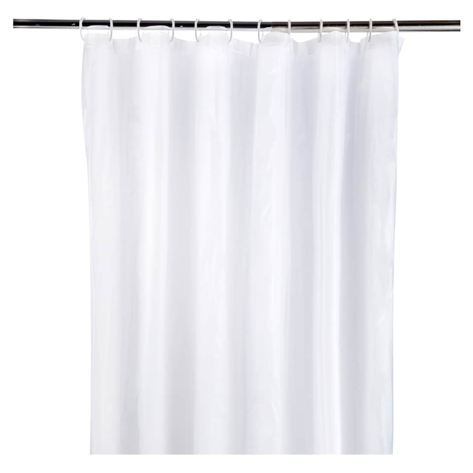 F&F Home Shower Curtain And Ring Set