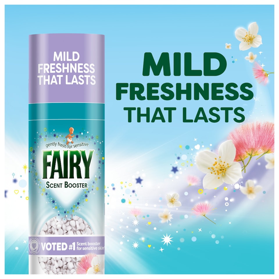 image 1 of Fairy In-Wash Scent Booster Silk Tree Blossom & Jasmine 425g