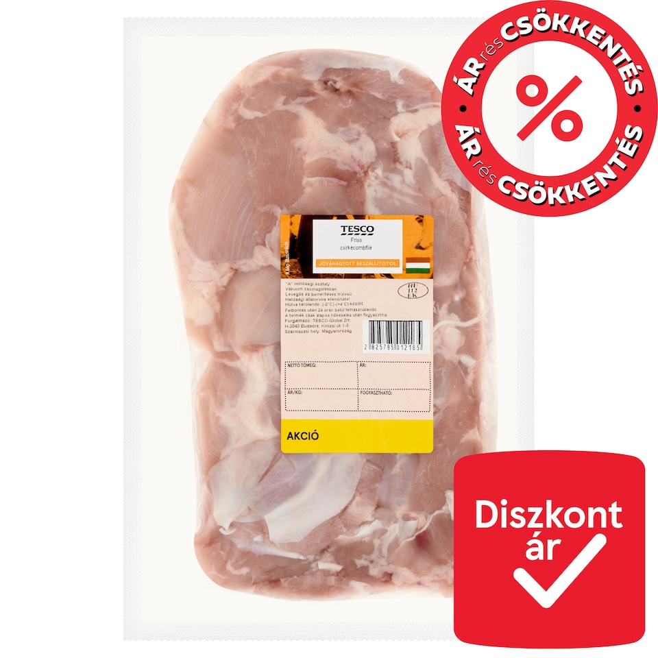 Tesco friss csirkecombfilé