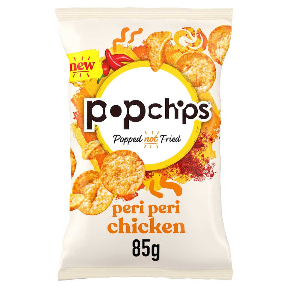 image 1 of Popchips Peri Peri Chicken Sharing Crisps 85g