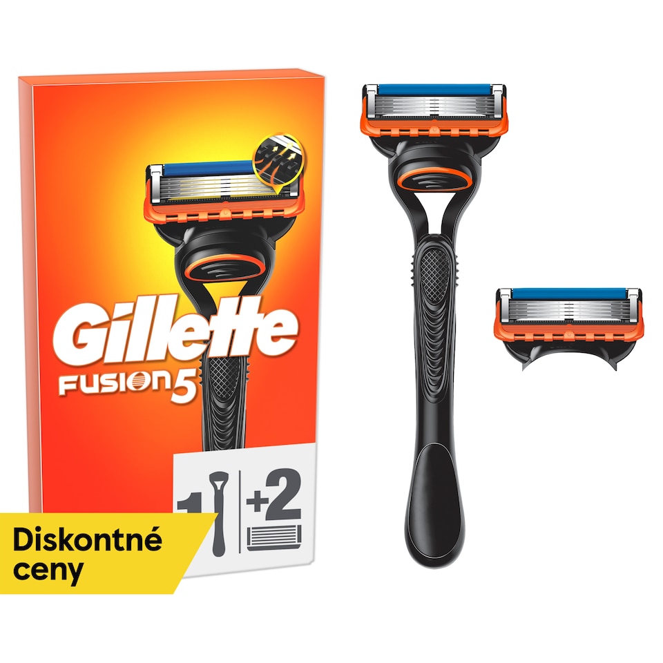 obrázok 1 z Gillette Fusion5 Holiaci Strojček pre Mužov, Strojček s 5 Čepieľkami, Zarovnávajúca Čepieľka