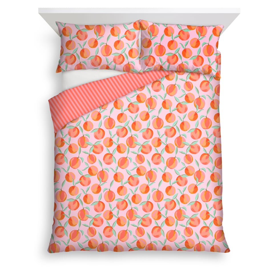 F&F Home Peachy Duvet Set Double 