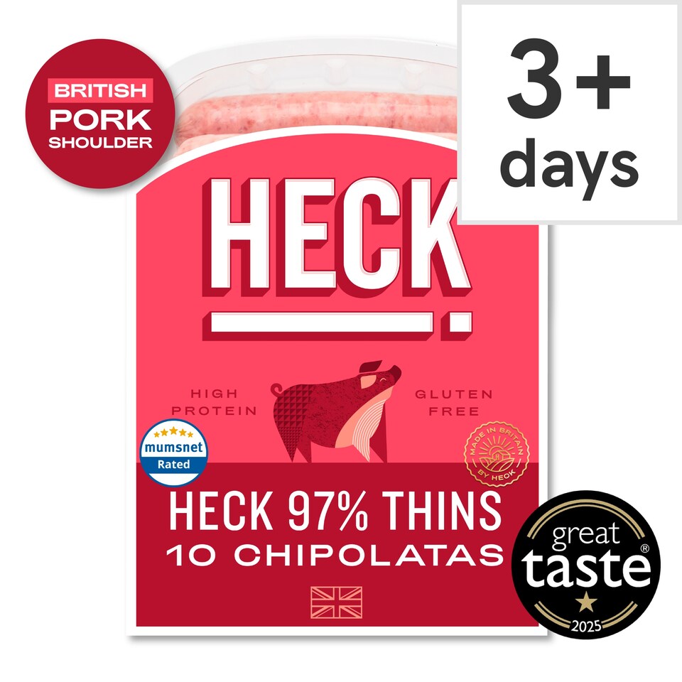 image 1 of Heck 10 Pork Chipolatas 340G