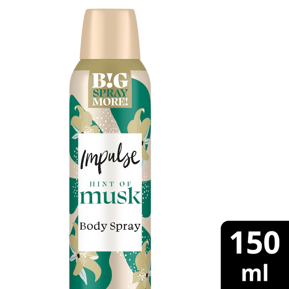image 1 of Impulse Hint Of Musk Body Fragrance 150Ml