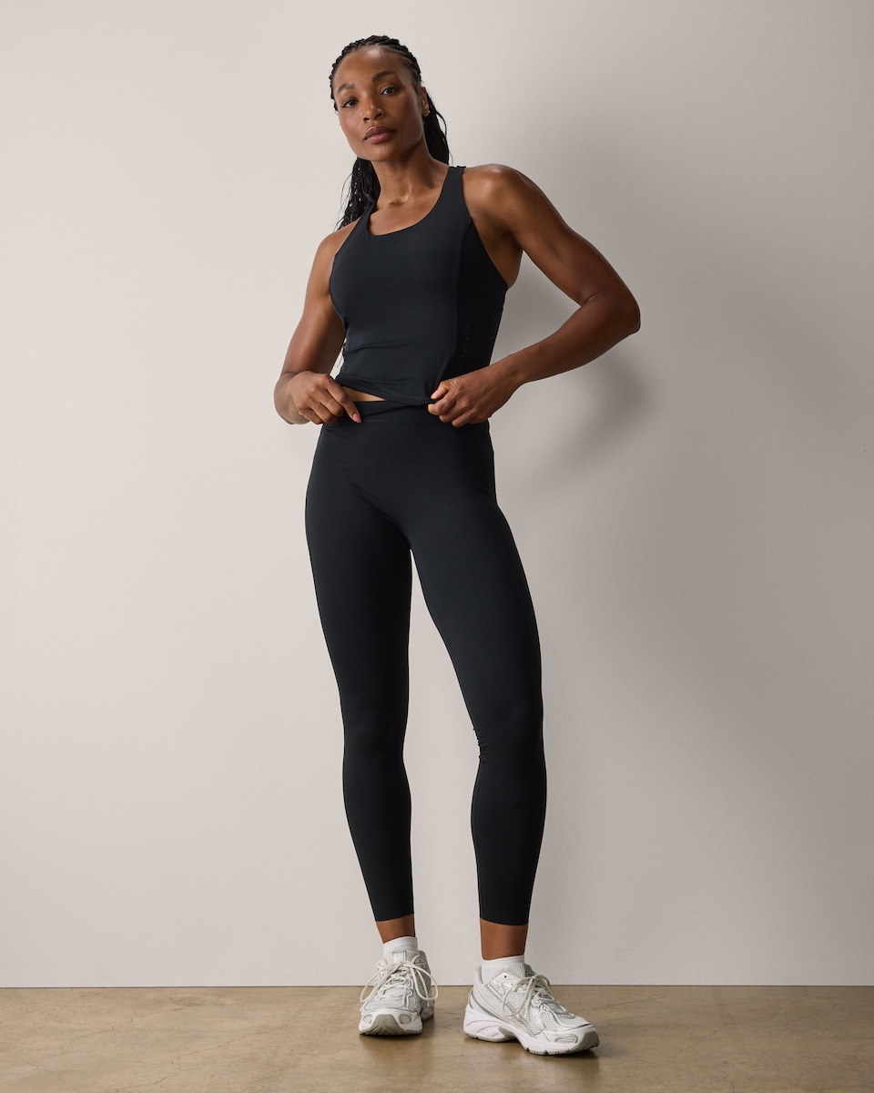 image 1 of F&F Active ULTRARUN High Waisted Leggings in Black