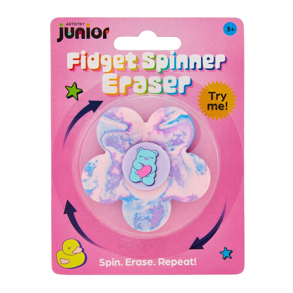 image 1 of Artistry Junior Fidget Spinner Eraser