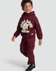 image 1 of F&F Boys Cotton Rich Dino Days Hoodie and Joggers Set in Purple