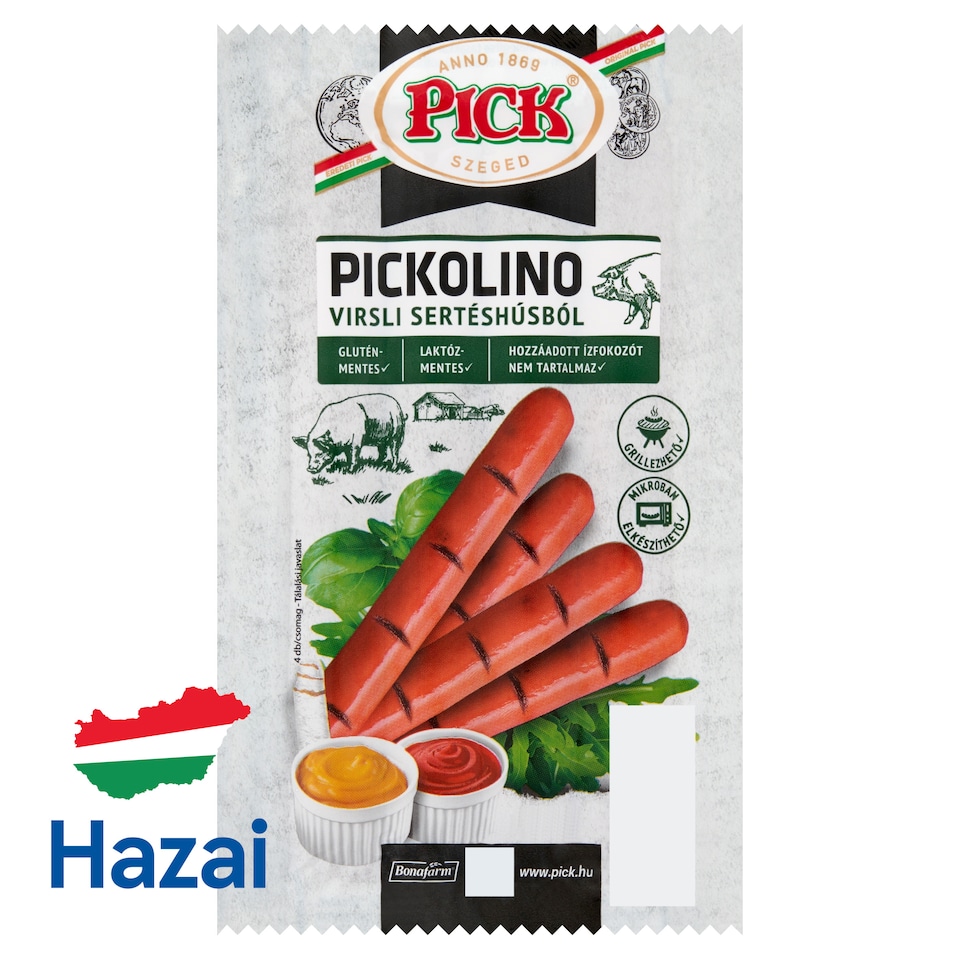 image 1 of PICK Pickolino Pork Frankfurters 140 g
