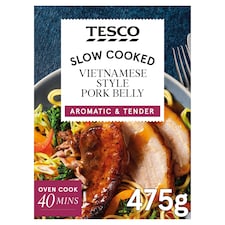 Tesco Slow Cooked Vietnamese Style Pork Belly 475g 