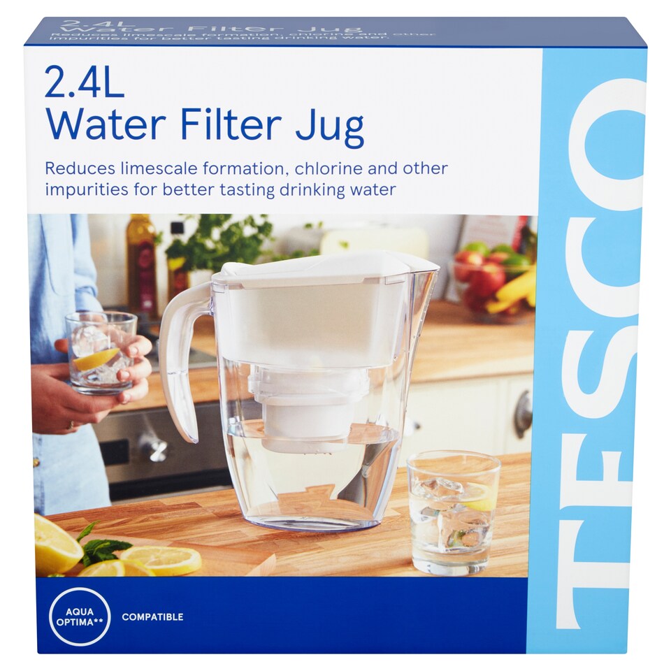 Tesco Jug 2.4L 30 Day Water Filter Plus Compatible