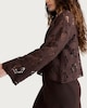 image 3 of F&F Pure Cotton Crochet Look Top in Brown
