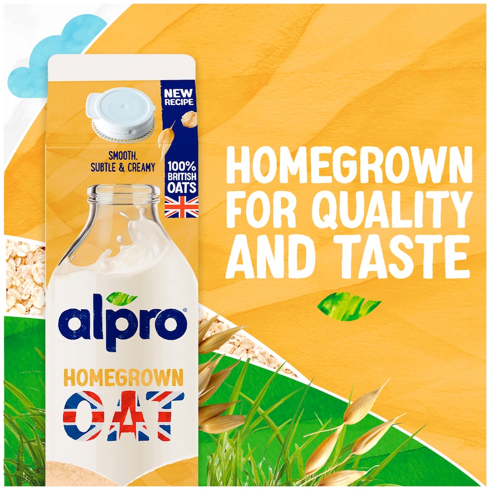 image 1 of Alpro Oat Original Chilled Dairy Free Drink 1L