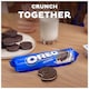 image 2 of Oreo Vanilla Cookie Chocolate Sandwich Biscuits 154G