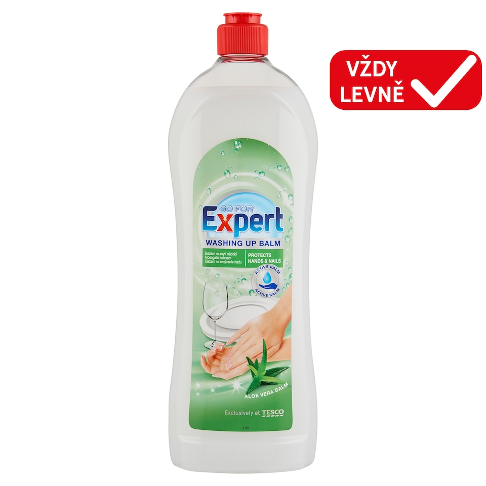 Go for Expert Aloe Vera balzám na mytí nádobí 900ml