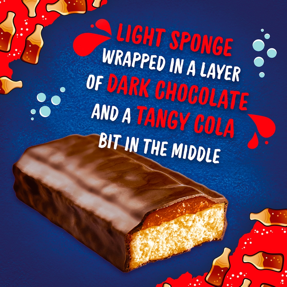 image 1 of McVitie's Jaffa Cakes Bars - Cola Bottle Flavour 5 Pack