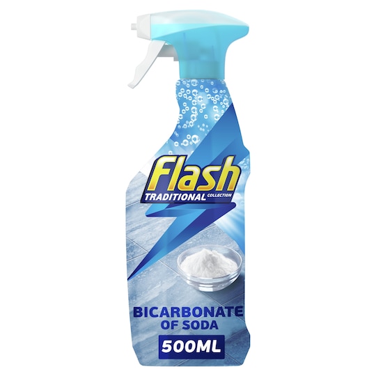 Flash Bicarbonate Of Soda Cleaning Spray 500Ml Tesco Groceries
