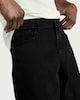 image 3 of F&F Cotton Rich Relaxed Leg Jeans in Black