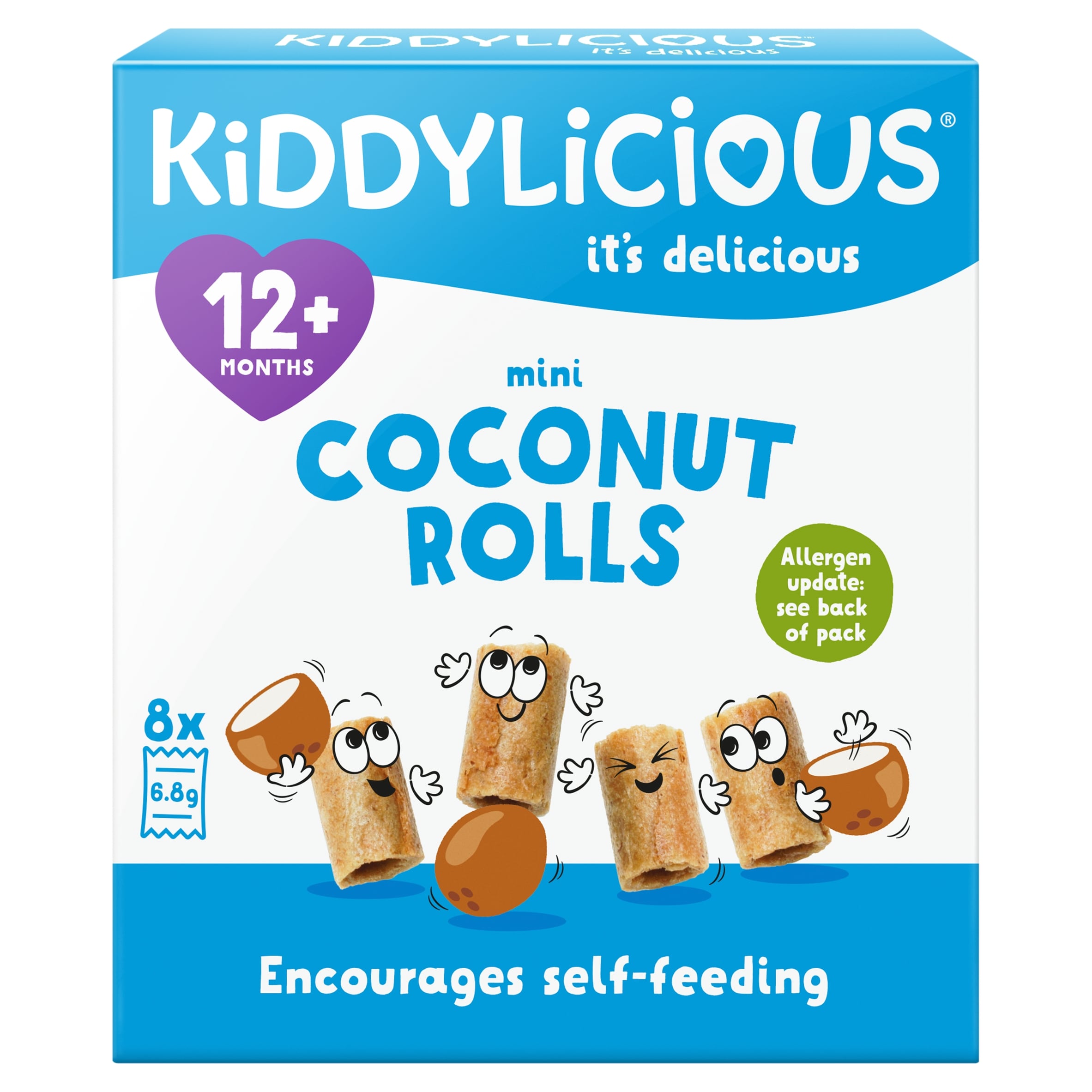 KIDDYLICIOUS COCONUT ROLLS 54.4g