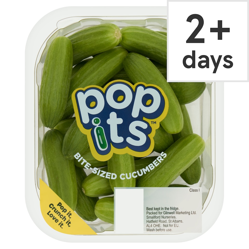 Popits Bite-Sized Cucumbers 180g