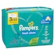 Pampers Fresh Clean Nedves Törlőkendő, 3 csomag = 156 db  2. kép