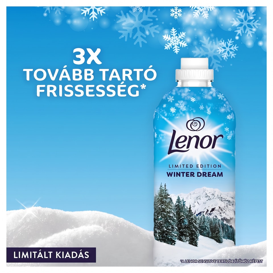 Lenor Textilöblítő 59 Mosáshoz, Winter Dream  1. kép