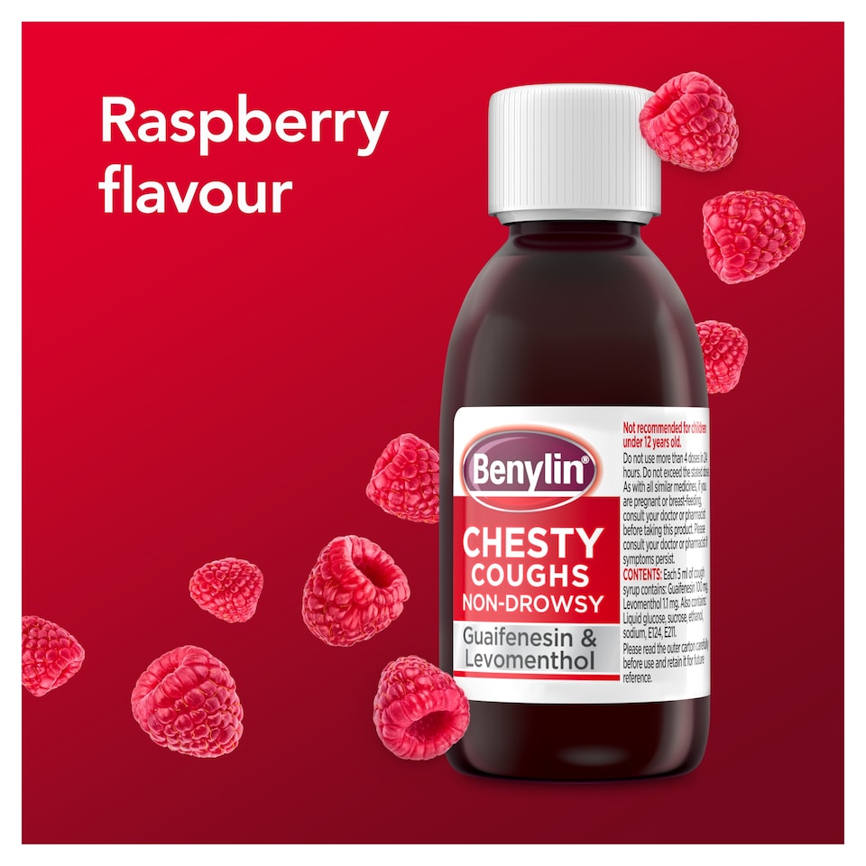 image 1 of Benylin Chesty Cough Relief Liquid - Guaifenesin, Levomenthol 150ml