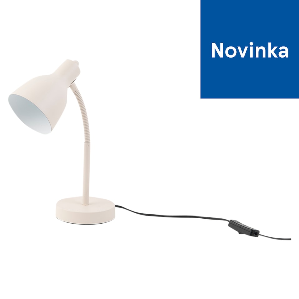 F&F Home Cream stolná lampa