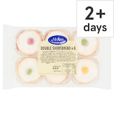 J.G. Ross Double Shortbread Biscuits 6 Pack