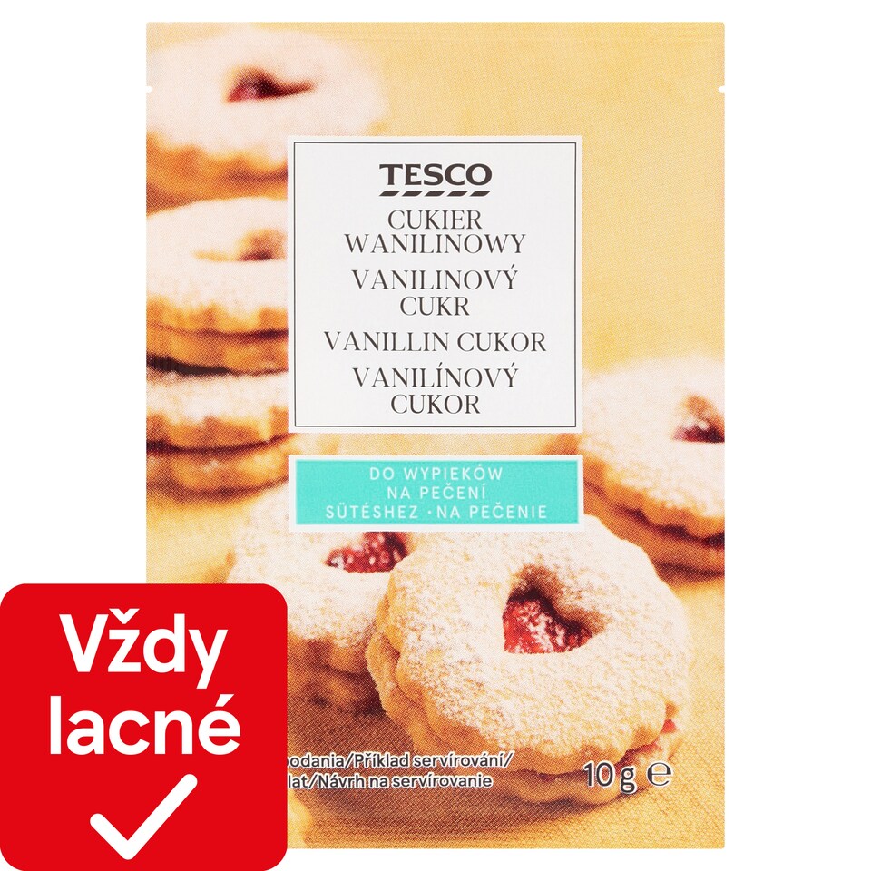 Tesco Vanilla Sugar 10 g