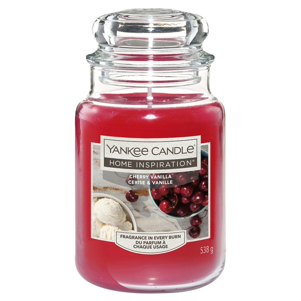 image 1 of Yankee Candle Large Jar Cherry Vanilla
