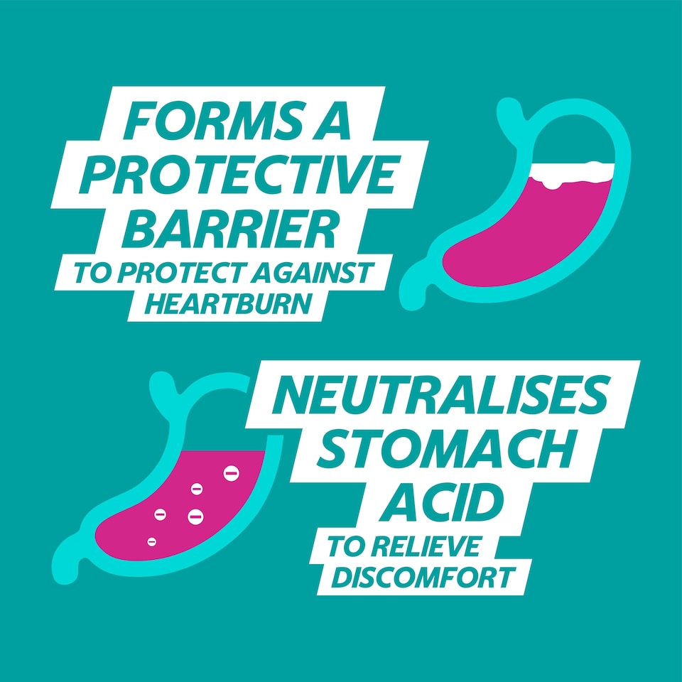 image 1 of Gaviscon Heartburn & Indigestion Relief Oral Suspension - Aniseed Flavour 600ml
